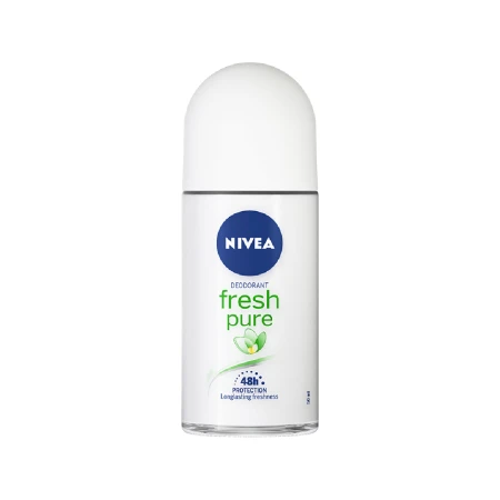 Deodorant roll-on pentru femei Pure & Natural, 50ml, Nivea