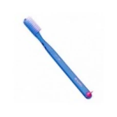 Periuta de Dinti Manuala, GUM, Classic 305, 3-Row, Curatarea Placii Bacteriene, Hard, Culoare Albastra