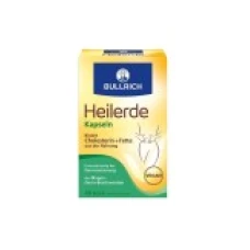 Supliment Alimentar, Bullrich, Healing Earth, Efect Detoxifiant si Adjuvant in Tulburarile Digestive, cu Argila, 48 capsule