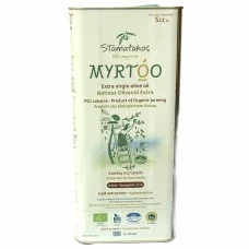 Ulei de masline extravirgin Myrtoo Bio 5 litri Stamatakos Olivegrove