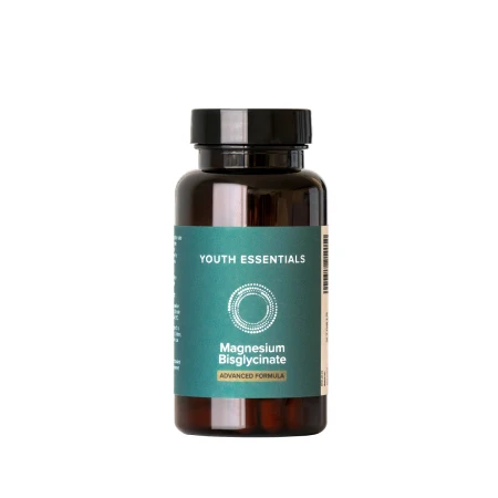 Magnesium Bisglycinate, 60 capsule vegetale, Youth Essentials