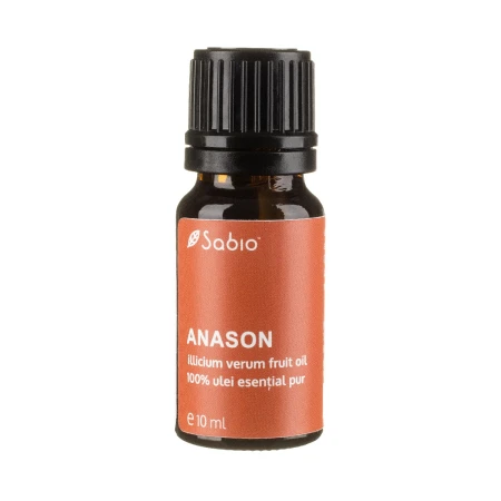 Ulei esential pur de anason (illicium verum), 10ml, Sabio