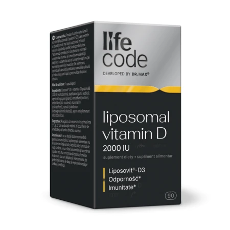 LifeCode developed by Dr. Max® Liposomal Vitamin D, 90 capsule