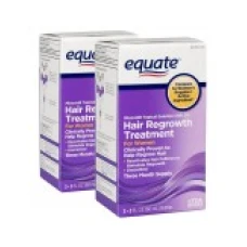 Solutie 6 Luni, Equate, Minoxidil, 2%, Tratament Impotriva Caderii Parului, 6x 60ml