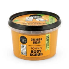 Exfoliant de corp Sicilian Orange, 250ml, Organic Shop