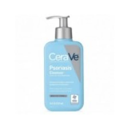 Gel de Curatare, CeraVe, Psoriasis Cleanser, pentru Ameliorarea Mancarimii Pielii, impotriva Rosetii si Iritatiilor, 237ml