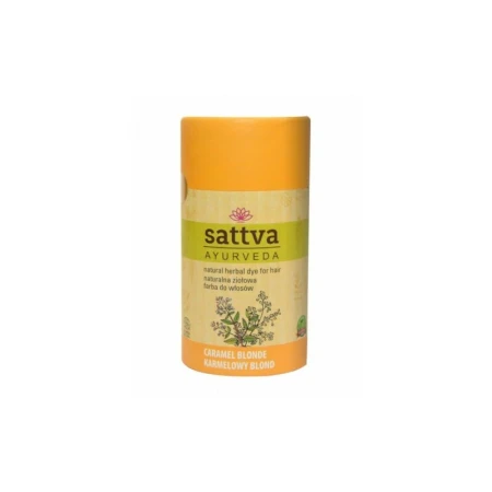 Vopsea de par Blond Caramel 150gr, Sattva Ayurveda