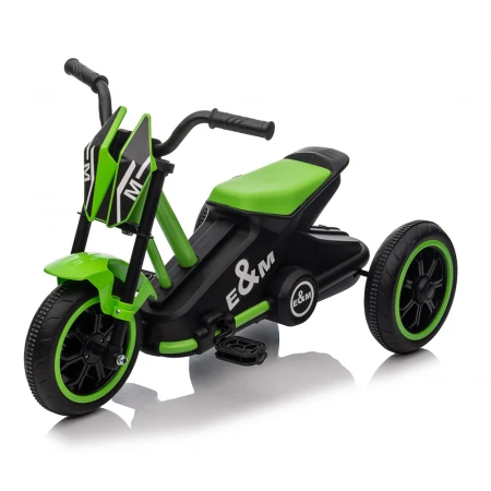 Tricicleta cu pedale, pentru copii 2-4 ani, Kinderauto G301, culoare verde