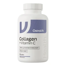 Colagen hidrolizat cu Vitamina C, 90 tablete, OstroVit