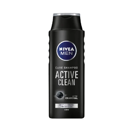 Sampon pentru barbati Active Clean, 400ml, Nivea