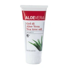 Gel de aloe vera cu arbore de ceai, 100ml, Bioearth