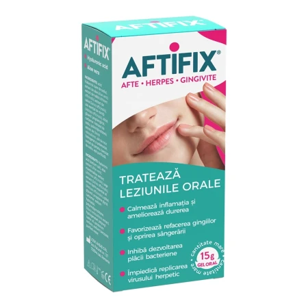 Aftifix gel oral, 15g, Fiterman