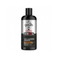 Sampon 2-in-1, Schwarzkopf, got2B, Phenomenal, pentru Par si Barba, cu Carbune Activ, impotriva Reziduurilor, 250ml
