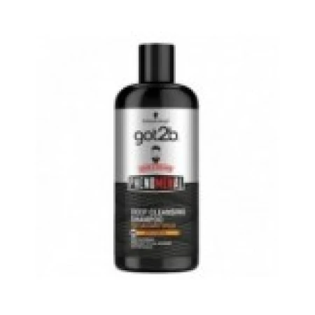 Sampon 2-in-1, Schwarzkopf, got2B, Phenomenal, pentru Par si Barba, cu Carbune Activ, impotriva Reziduurilor, 250ml