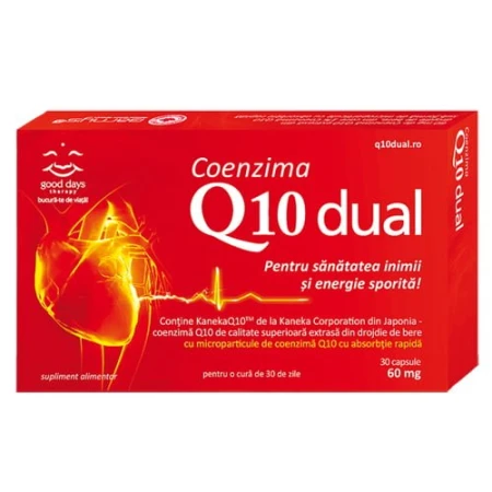 Coenzima Q10 dual, 30capsule, Good Days