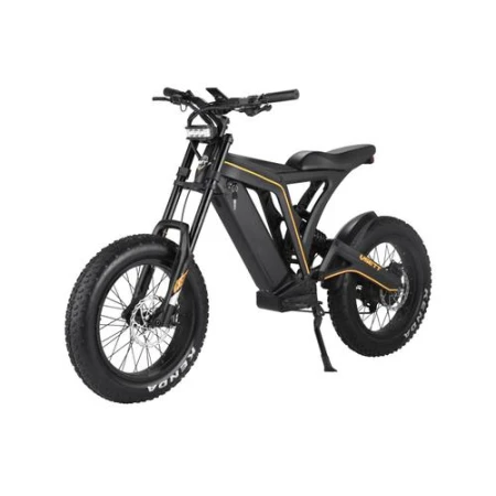 Scuter electric VSETT Eagle, Motor 750W, Viteza maxima 40km/h, autonomie 80km, baterie 48V/20Ah, roti 20inch, franare pe disc (Negru)