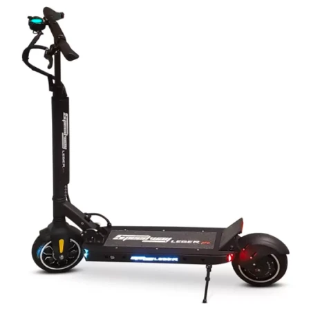 Trotineta electrica SPEEDWAY LEGER Pro Max, Viteza mxima 50Km/h, Autonomie 75Km, Putere motor 1360W, Roti pneumatice 8.5inch (Negru)