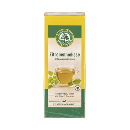 Ceai de melisa si lamaita bio, 30g, Lebensbaum