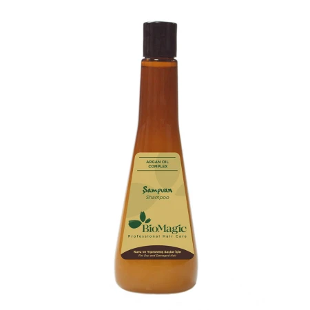 Șampon pentru păr uscat și deteriorat cu ulei de argan 300 ml Biomagic