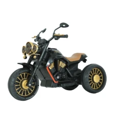 Motocicleta electrica cu 3 roti, Telecomanda, Kinderauto Jocker 70W premium, negru