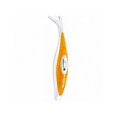 Dozator Ata Dentara, Gum, Flosbrush, Automatic, Cerata, cu Aroma de Menta, 250 utilizari, Portocaliu