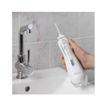 Irigator / Dus Bucal, Waterpik, WP-560, fara fir, 4 Varfuri Incluse, 3 Trepte, Rezevor 210ml, Rotatie 360