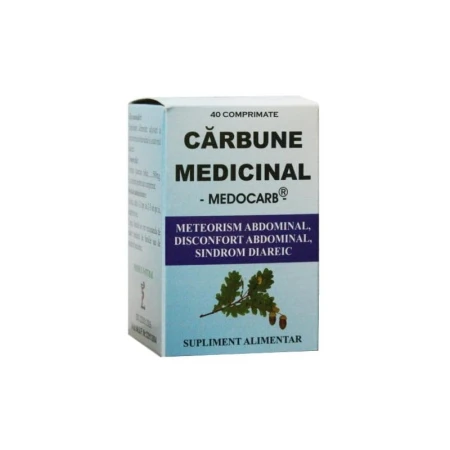 Carbune medicinal, 40comprimate, Elidor