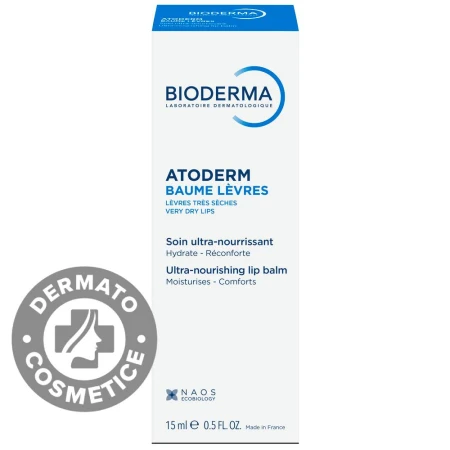 Balsam de buze Atoderm, 15ml, Bioderma
