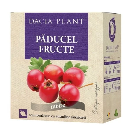 Ceai Paducel Fructe, 50grame, Dacia Plant
