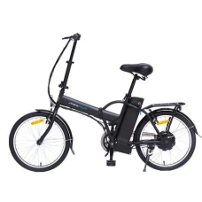 Bicicleta Electrica Skateflash Fly, motor 250W, viteza maxima 25km/h, autonomie 40km, roti 20inch (Negru)