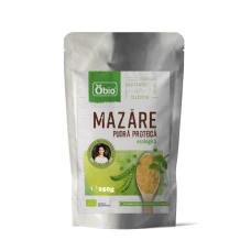 Proteina din mazare pulbere premium bio, 250g - Obio