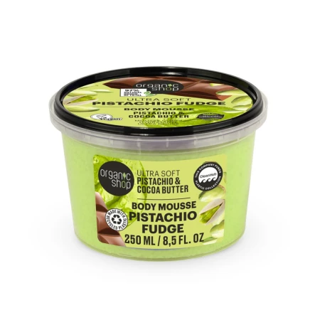 Spuma de corp Pistachio Fudge Body Mousse, 250ml, Organic Shop