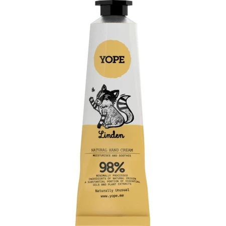 Crema naturala de maini Linden, 50ml, Yope