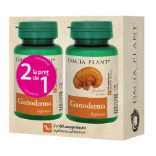 Ganoderma,60comprimate, tratament 1+1, Dacia Plant