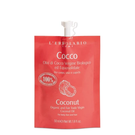 L'Erbolario Ulei pentru corp & fata & par Coconut, 50ml