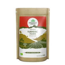 Turmeric pulbere fara gluten, 100g, Organic India