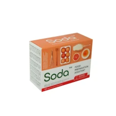 Bicarbonat de sodiu alimentar, 20 pliculete x 10g, Soda