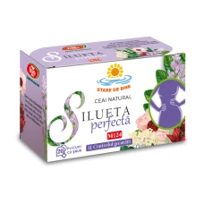 Ceai Silueta perfecta - controlul greutatii, 20 plicuri, Fares