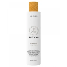 Sampon purificator anti-matreata Actyva Purezza, 250ml, Kemon