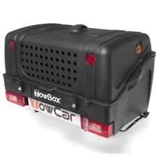 Cutie portbagaj pe carligul de remorcare Towbox V1 DOG Negru