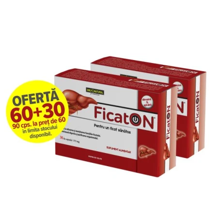 Pachet Ficaton,60+30capsule,CO&CO