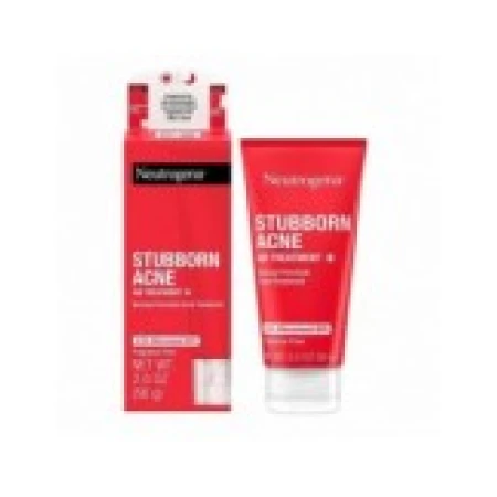 Crema de Fata, Neutrogena, Stubborn Acne, impotriva Aparitiei Cosurilor si Eruptiilor Cutanate, Peroxid de Benzoil 2,5%, 56gr