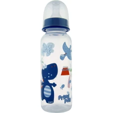 Biberon cu tetina din silicon, 250ml, Primii Pasi