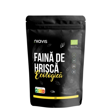 Faina de Hrisca fara Gluten Bio, 500g - NIAVIS