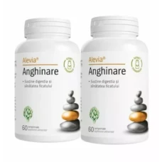 Pachet Anghinare 250 mg 2 la pret de 1, 60 + 60 comprimate, Alevia