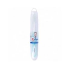Periuta de Dinti Clasica, Zamo®, X.Brush Deep Clean, Efect Albirea Dintilor, Peri Extra-Soft, Culoare Verde