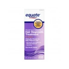 Solutie 1 Luna, Equate, Minoxidil, 2%, Tratament Impotriva Caderii Parului, 1x 60ml
