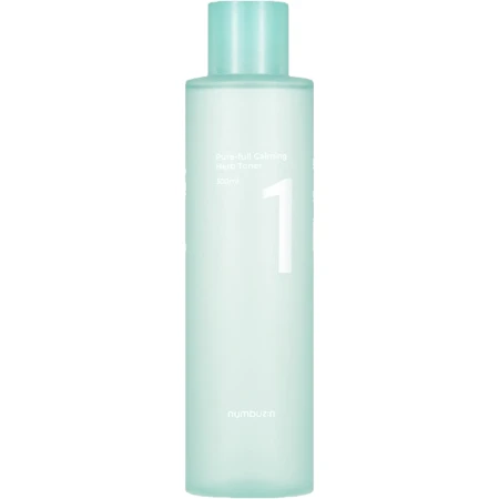 Toner calmant cu extract de plante No.1 Pure-Full Calming Herb, 300ml, Numbuzin