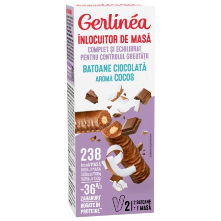 Mini pack batoane cu cocos, 62g, Gerlinea