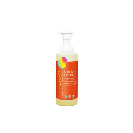 Sapun lichid - gel de dus ecologic spumant cu galbenele pt. copii 200ml, Sonett
